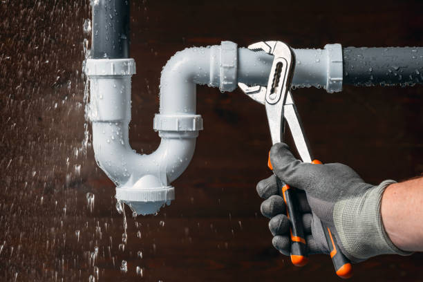 Professional Leak Detection technician working in Morrisonville, WI